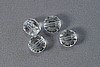 4pc GORGEOUS SPARKLY No 5100 8mm FLAT ROUND SWAROVSKI CRYSTAL LOOSE BEADS